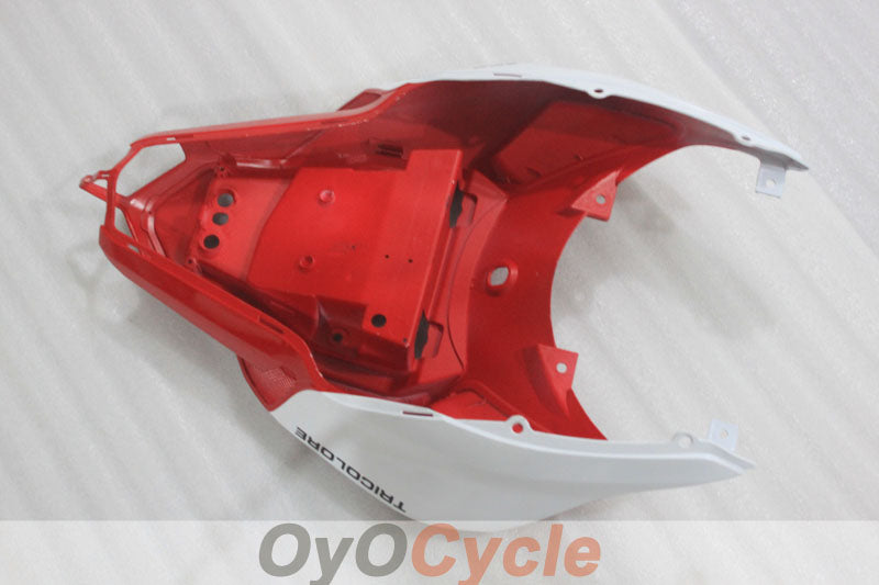Kit de carénage injecté pour Ducati 1098 07-09 - Rouge, Blanc - Style usine #OYO87906228