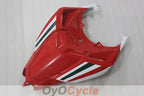 Kit de carénage injecté pour Ducati 1098 07-09 - Rouge, Blanc - Style usine #OYO87906228