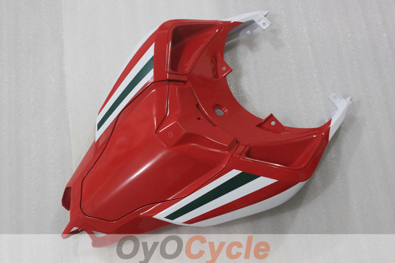 Kit de carénage injecté pour Ducati 1098 07-09 - Rouge, Blanc - Style usine #OYO87906228