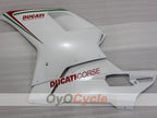 Kit de carénage à injection pour Ducati 1098 de 07-09 - Blanc - Style usine #OYO87906230