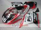 Kit de carénage à injection pour Ducati 1098 de 07-09 - Rouge, Blanc, Noir - PIRELLI #OYO87906231