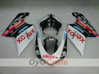 Kit de carénage à injection pour Ducati 1098 de 07-09 - Blanc, Noir - Xerox #OYO87906232