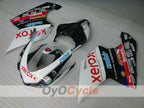 Kit de carénage à injection pour Ducati 1098 de 07-09 - Blanc, Noir - Xerox #OYO87906232