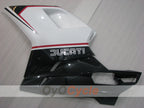 Kit de carénage à injection pour Ducati 1098 de 07-09 - Blanc, Noir - Style usine #OYO87906236