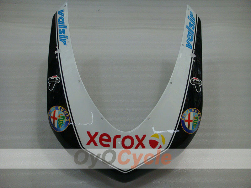 Kit de carénage à injection pour Ducati 1098 de 07-09 - Blanc, Noir - Xerox #OYO87906238