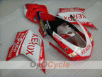 Kit de carénage à injection pour Ducati 1098 de 07-09 - Rouge, Blanc - Xerox #OYO87906239