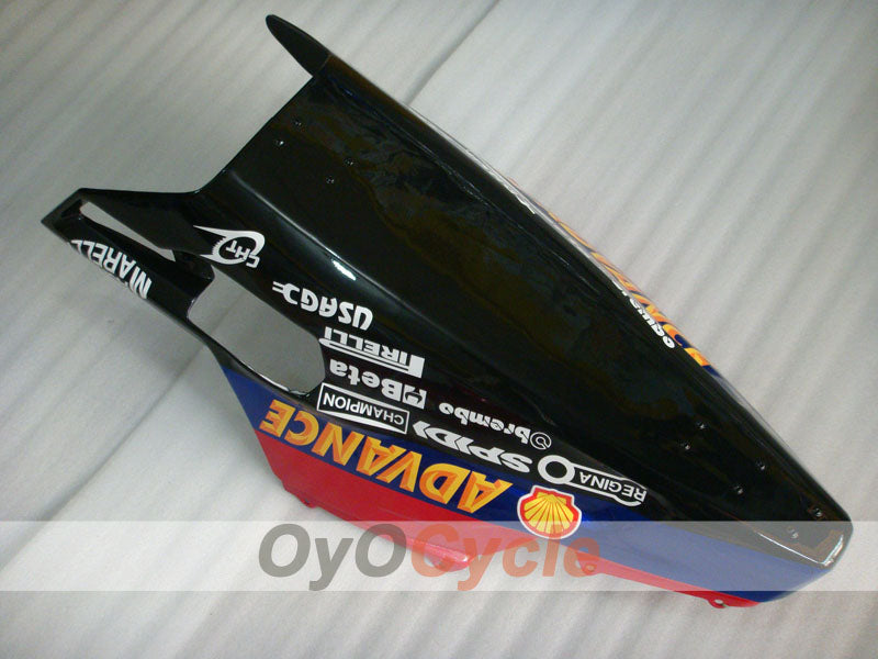 Kit de carénage à injection pour Ducati 1098 de 07-09 - Rouge, Blanc, Noir - INFO STRADA #OYO87906240