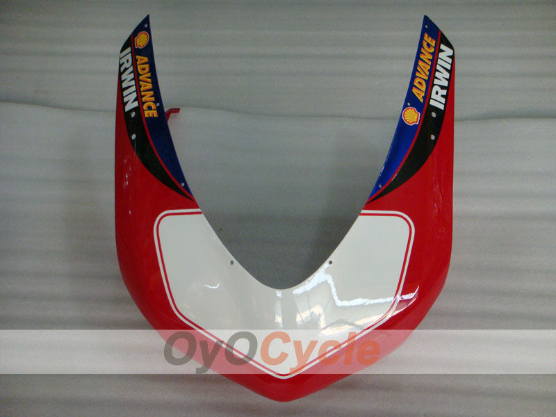 Kit de carénage à injection pour Ducati 1098 de 07-09 - Rouge, Blanc, Noir - INFO STRADA #OYO87906240