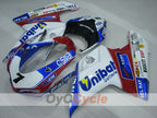 Kit de carénage à injection pour Ducati 1098 de 07-09 - Rouge, Bleu, Blanc - Unibat #OYO87906241