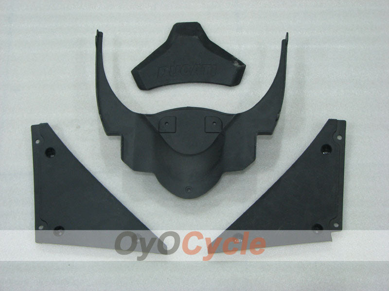 Kit de carénage à injection pour Ducati 1098 de 07-09 - Rouge, Bleu, Blanc - Unibat #OYO87906241