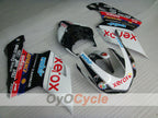 Kit de carénage moulé par injection pour Ducati 1198 09-11 - Blanc, Noir - Xerox #OYO87906245