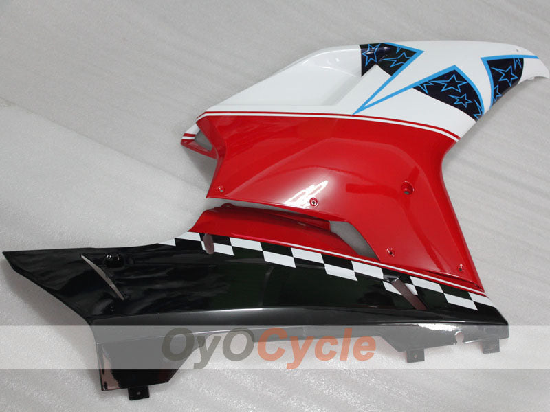 Kit de carénage moulé par injection pour Ducati 1198 09-11 - Rouge, Blanc, Noir - Style d'origine #OYO87906247