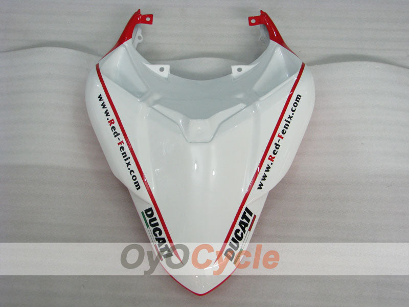 Kit de carénage moulé par injection pour Ducati 1198 09-11 - Rouge, Blanc, Noir - Style d'origine, personnalisable #OYO87906251