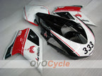 Kit de carénage moulé par injection pour Ducati 1198 09-11 - Rouge, Blanc, Noir - Style d'origine, personnalisable #OYO87906251