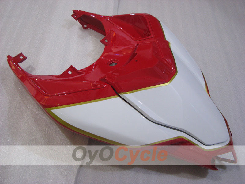 Kit de carénage moulé par injection pour Ducati 1198 09-11 - Rouge, Blanc, Noir - Style d'origine #OYO87906252
