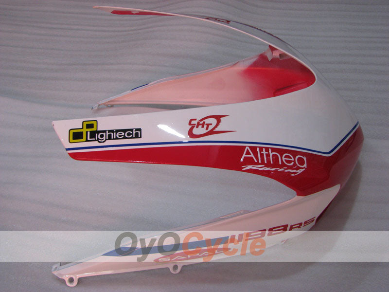 Kit de carénage moulé par injection pour Ducati 1198 09-11 - Rouge, Blanc - Unibat #OYO87906253