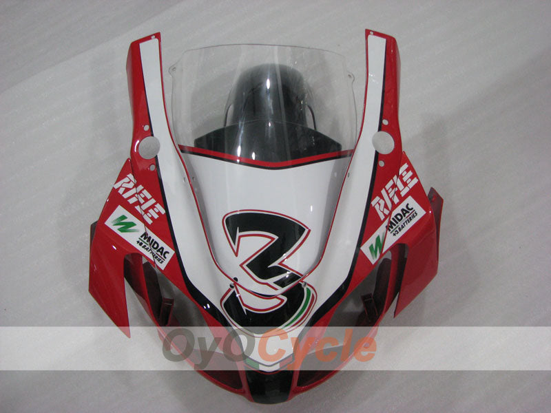 Kit de carénage à injection pour Ducati 1199 11-14 - Rouge, blanc, noir - aruba.it #OYO87906259