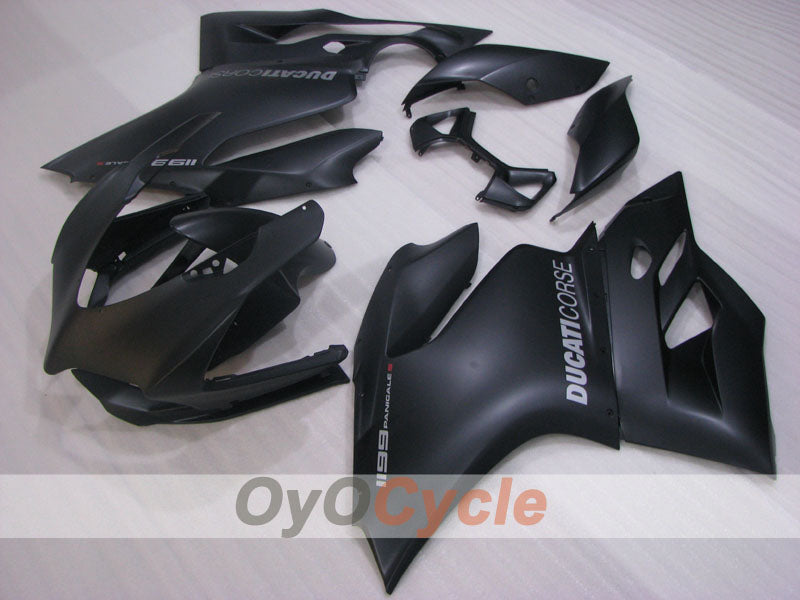 Kit de carénage à injection pour Ducati 1199 11-14 - Noir - Style d'origine #OYO87906260