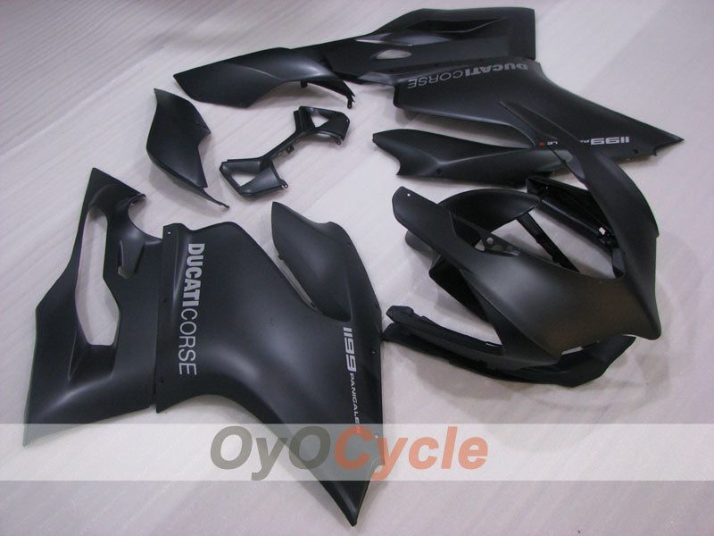Kit de carénage à injection pour Ducati 1199 11-14 - Noir - Style d'origine #OYO87906260 Image principale du produit