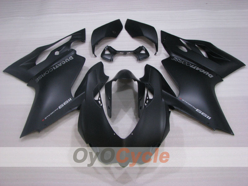 Kit de carénage à injection pour Ducati 1199 11-14 - Noir - Style d'origine #OYO87906260