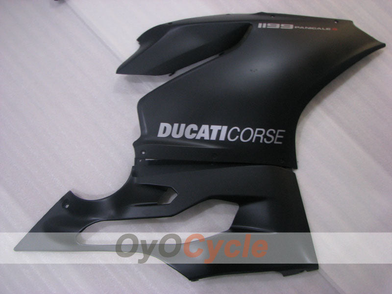 Kit de carénage à injection pour Ducati 1199 11-14 - Noir - Style d'origine #OYO87906260