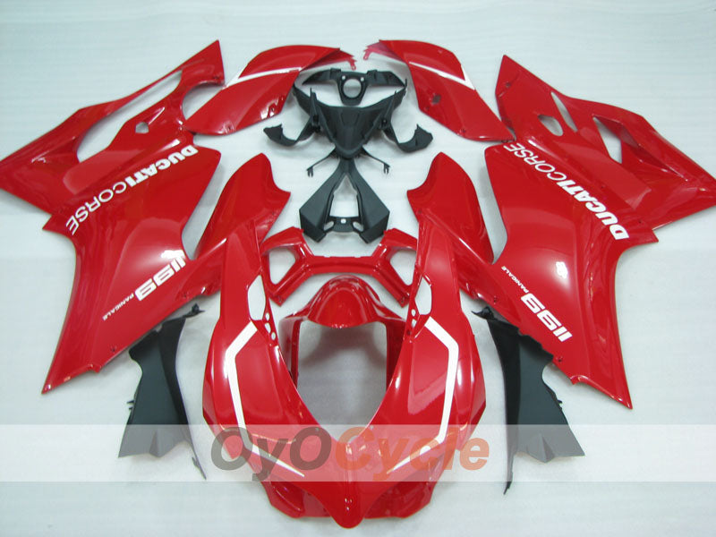 Kit de carénage à injection pour Ducati 1199 11-14 - Rouge - Style d'origine #OYO87906261 Image secondaire du produit