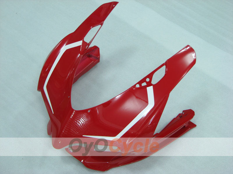Kit de carénage à injection pour Ducati 1199 11-14 - Rouge - Style d'origine #OYO87906261