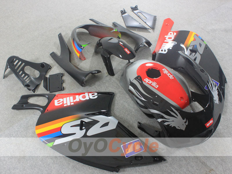 Kit de carénage pour Aprilia RS125 01-05 - Noir, gris - Style d'origine #OYO87906263 Image principale du produit