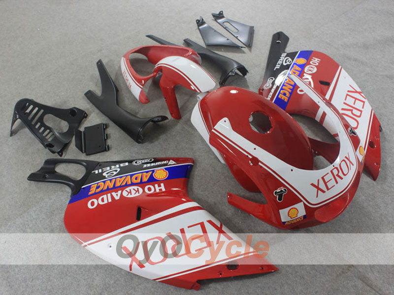 Kit de carénage pour Aprilia RS125 01-05 - Rouge, blanc - Xerox #OYO87906264