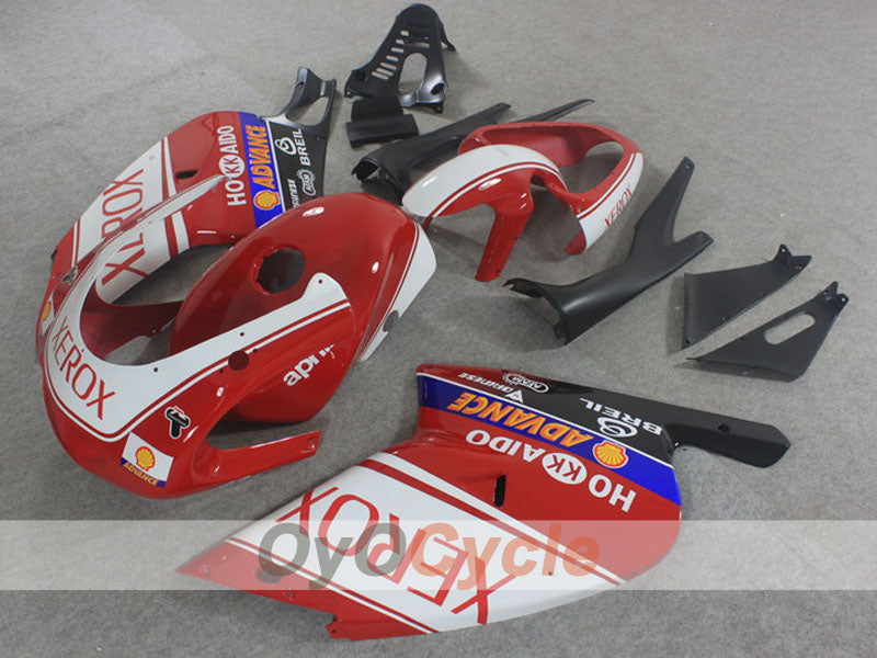 Kit de carénage pour Aprilia RS125 01-05 - Rouge, blanc - Xerox #OYO87906264 Image principale du produit