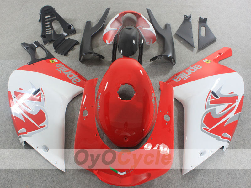 Kit de carénage pour Aprilia RS125 01-05 - Rouge, blanc - Style d'origine #OYO87906265 Image secondaire du produit