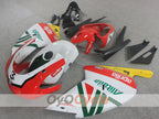 Kit de carénage pour Aprilia RS125 01-05 - Rouge, Vert, Blanc - Alitalia #OYO87906267