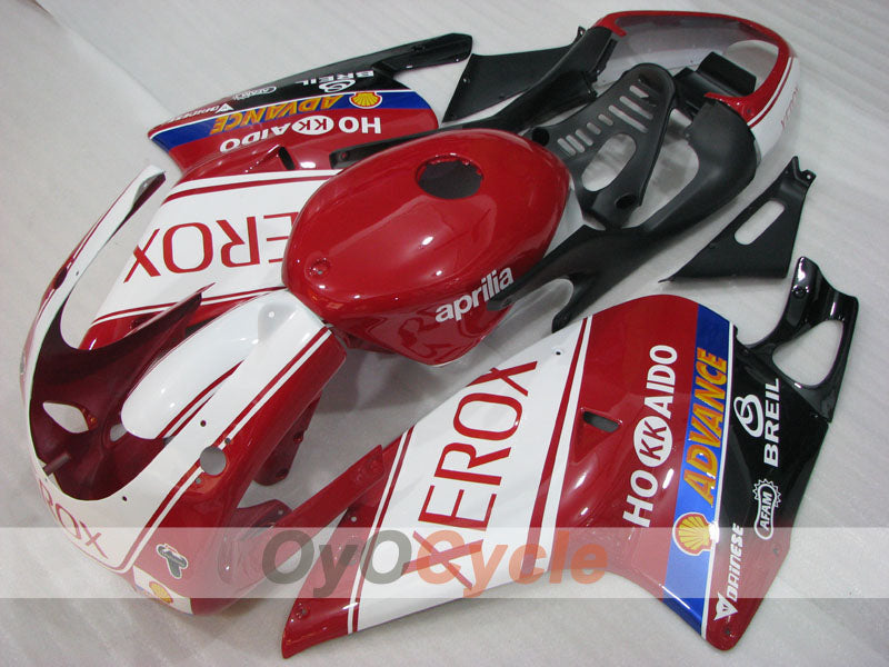 Kit de carénage pour Aprilia RS125 01-05 - Rouge, Blanc - Xerox #OYO87906269