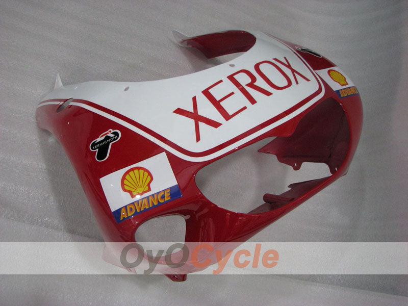 Kit de carénage pour Aprilia RS125 01-05 - Rouge, Blanc - Xerox #OYO87906269