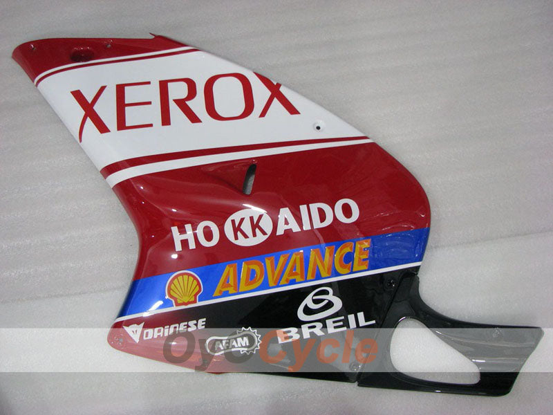 Kit de carénage pour Aprilia RS125 01-05 - Rouge, Blanc - Xerox #OYO87906269