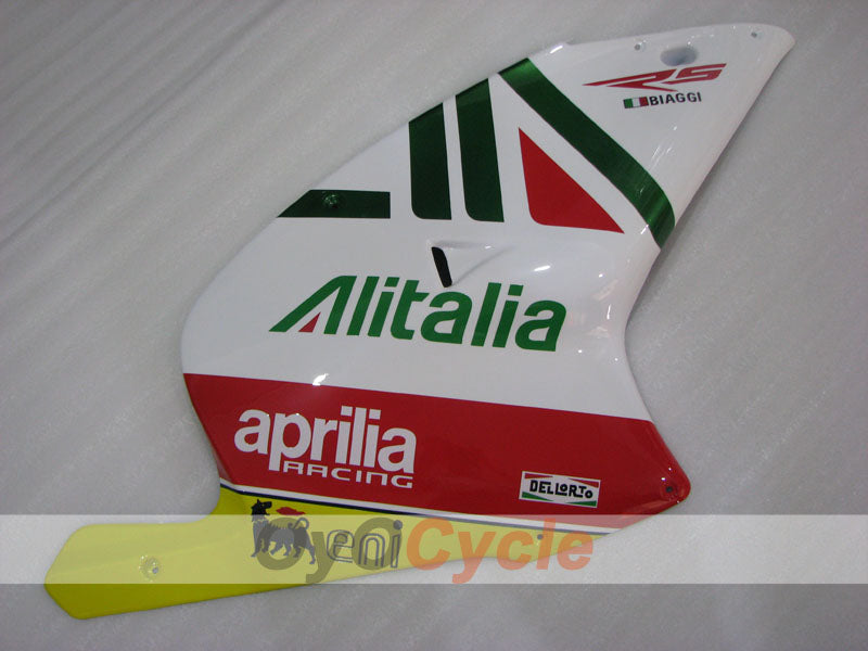 Kit de carénage pour Aprilia RS125 01-05 - Rouge, Vert, Blanc - Alitalia #OYO87906270