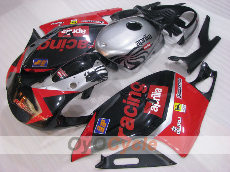 Kit de carénage pour Aprilia RS125 01-05 - Rouge, Noir, Argent - Style d'usine #OYO87906273 Image principale du produit