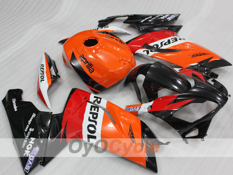 Kit de carénage pour Aprilia RS125 06-10 - Rouge, Orange, Noir - PEPSI #OYO87906274