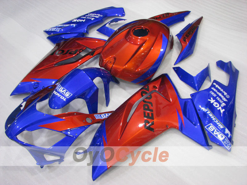 Kit de carénage pour Aprilia RS125 06-10 - Orange, Bleu - Repsol #OYO87906277 Image principale du produit