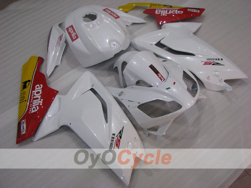 Kit de carénage pour Aprilia RS125 06-10 - Rouge, Blanc - Style d'usine #OYO87906278