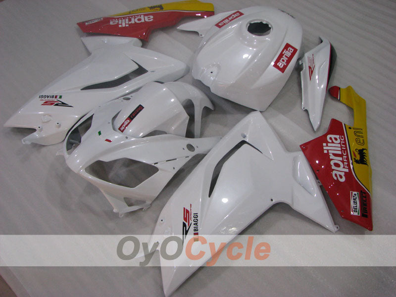 Kit de carénage pour Aprilia RS125 06-10 - Rouge, Blanc - Style d'usine #OYO87906278