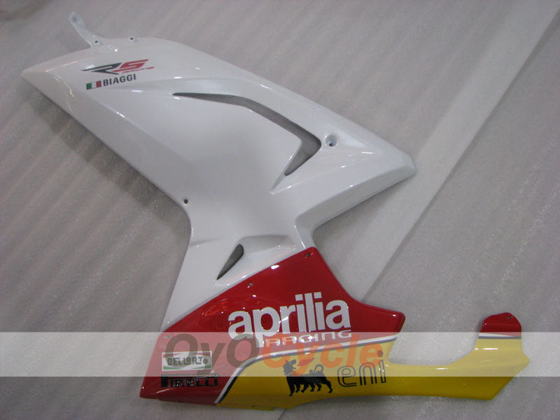 Kit de carénage pour Aprilia RS125 06-10 - Rouge, Blanc - Style d'usine #OYO87906278