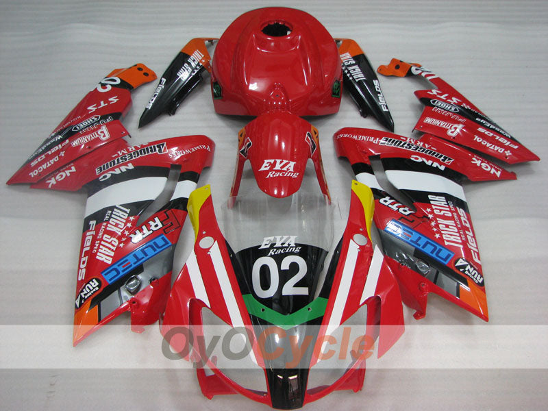 Kit de carénage pour Aprilia RS125 01-05 - Rouge - Personnalisé #OYO87906279 Image secondaire du produit