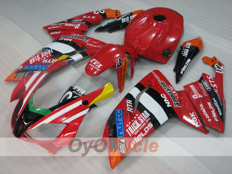 Kit de carénage pour Aprilia RS125 01-05 - Rouge - Personnalisé #OYO87906279 Image principale du produit
