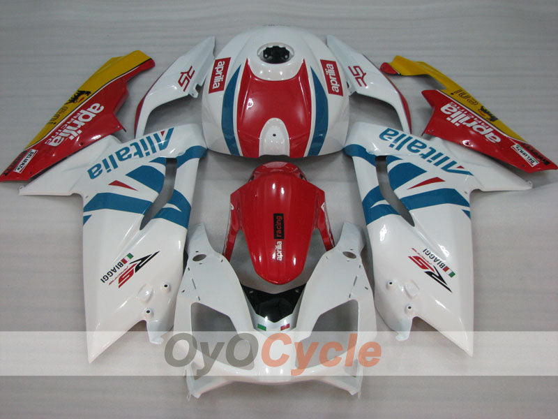 Kit de carénage pour Aprilia RS125 06-10 - Rouge, Bleu, Blanc - Alitalia #OYO87906281 Image secondaire du produit
