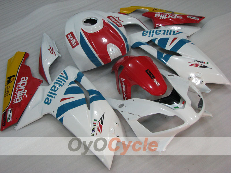 Kit de carénage pour Aprilia RS125 06-10 - Rouge, Bleu, Blanc - Alitalia #OYO87906281 Image principale du produit