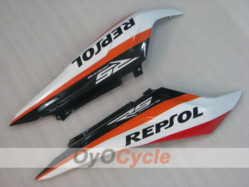 Kit de carénage pour Aprilia RS125 06-10 - Rouge, Orange, Noir - PEPSI #OYO87906283