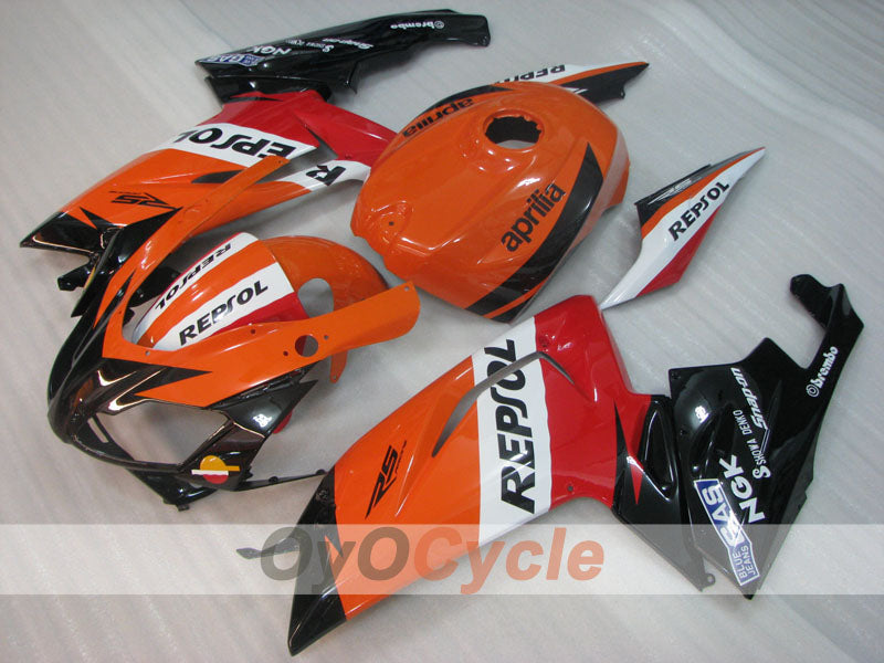 Kit de carénage pour Aprilia RS125 06-10 - Rouge, Orange, Noir - PEPSI #OYO87906283 Image principale du produit