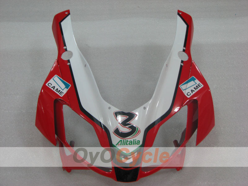 Kit de carénage pour Aprilia RS125 06-10 - Rouge, Blanc - Style usine #OYO87906284