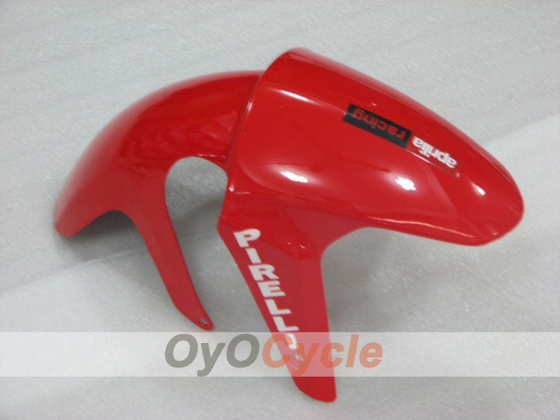Kit de carénage pour Aprilia RS125 06-10 - Rouge, Blanc - Style usine #OYO87906284